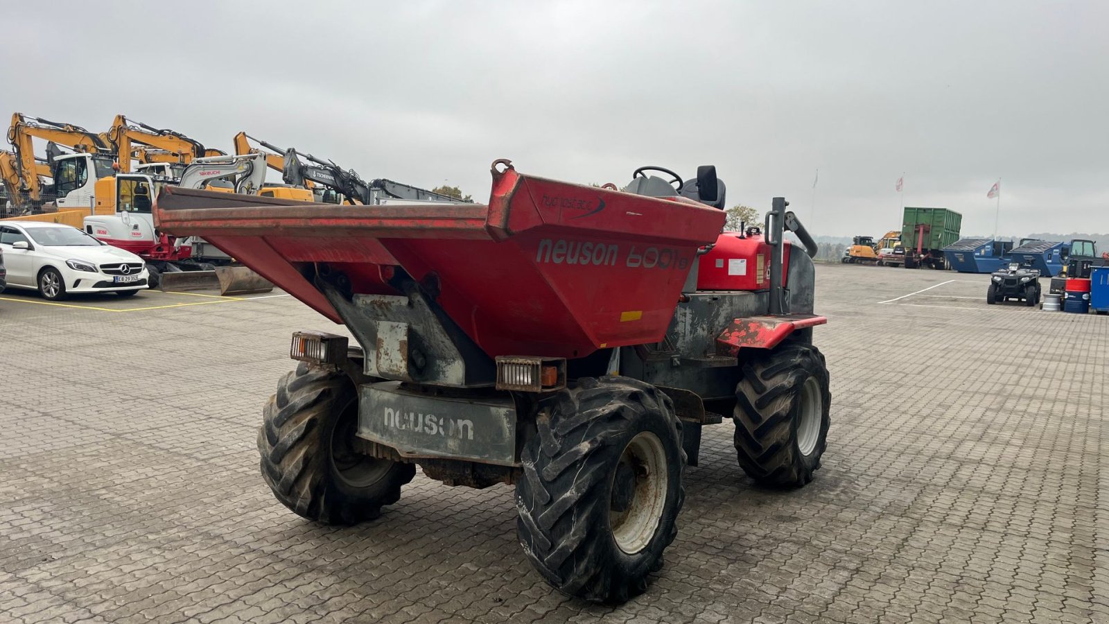 Muldenkipper tipa Wacker Neuson 6001 6t dumper med frejbar lad, Gebrauchtmaschine u Rønnede (Slika 3)