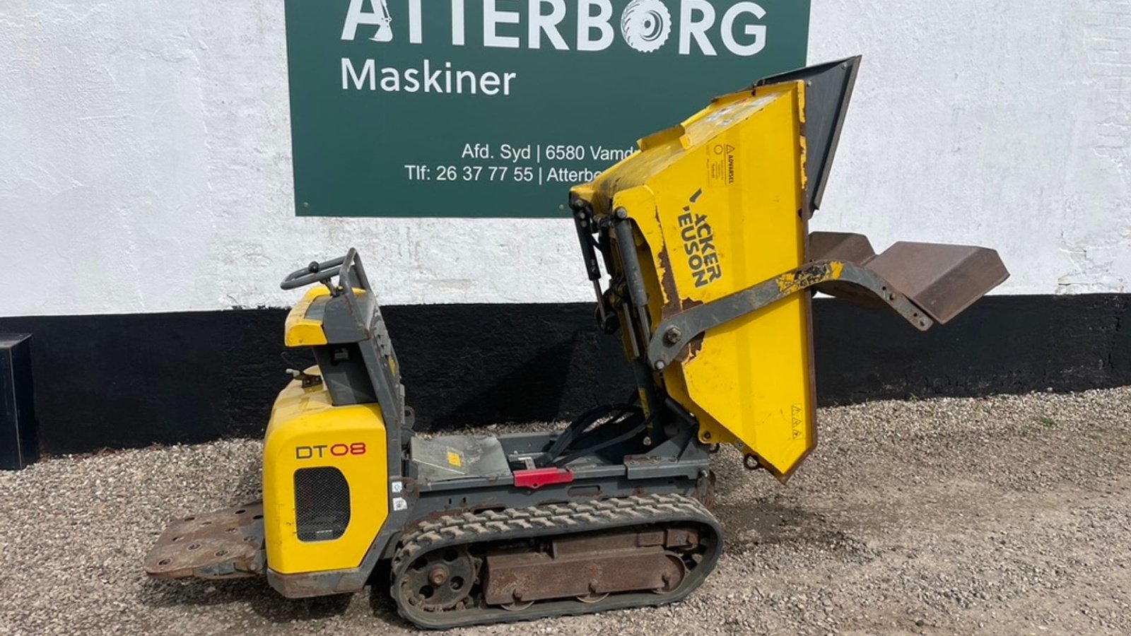 Muldenkipper des Typs Wacker Neuson DT08 Motorbøre, Gebrauchtmaschine in Nykøbing Mors (Bild 4)