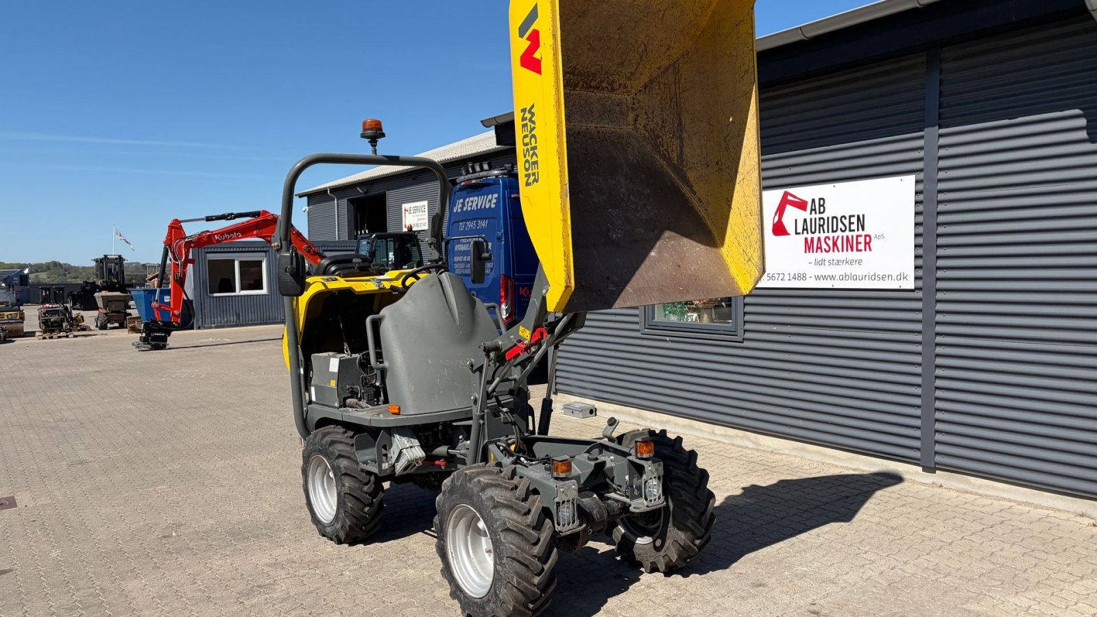 Muldenkipper del tipo Wacker Neuson DW15e, Gebrauchtmaschine In Rønnede (Immagine 3)