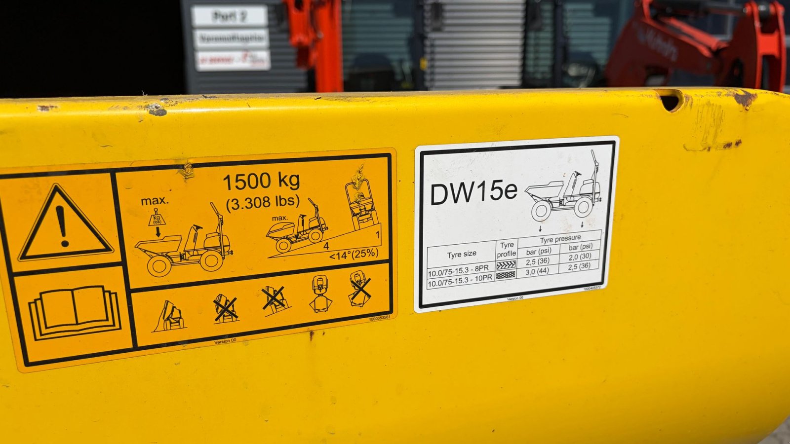 Muldenkipper del tipo Wacker Neuson DW15e, Gebrauchtmaschine In Rønnede (Immagine 17)