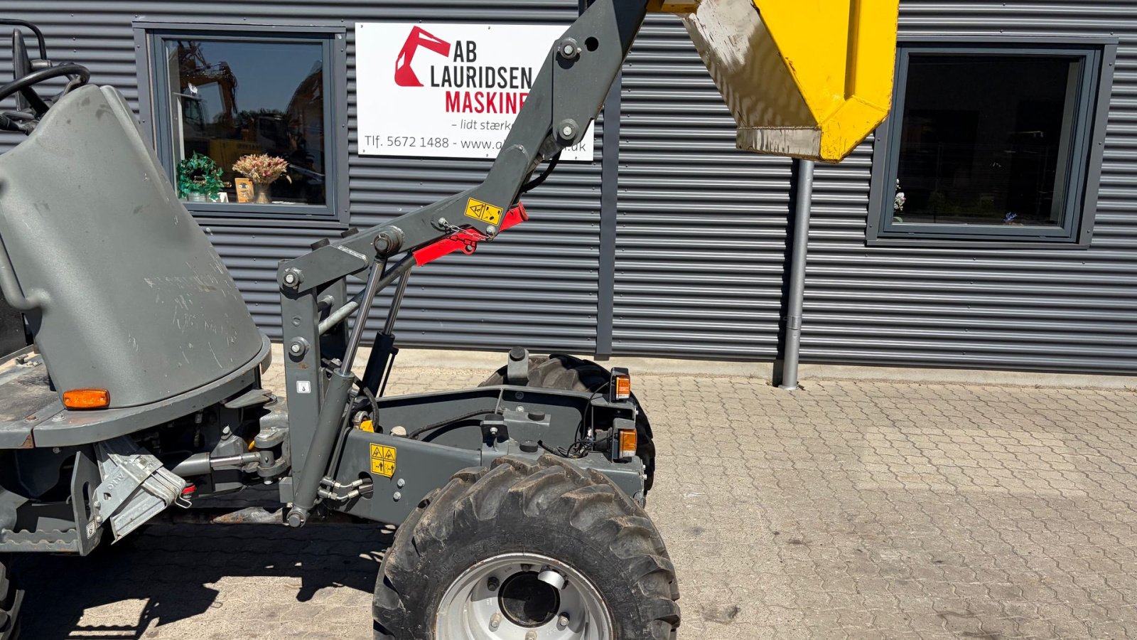 Muldenkipper del tipo Wacker Neuson DW15e, Gebrauchtmaschine In Rønnede (Immagine 2)