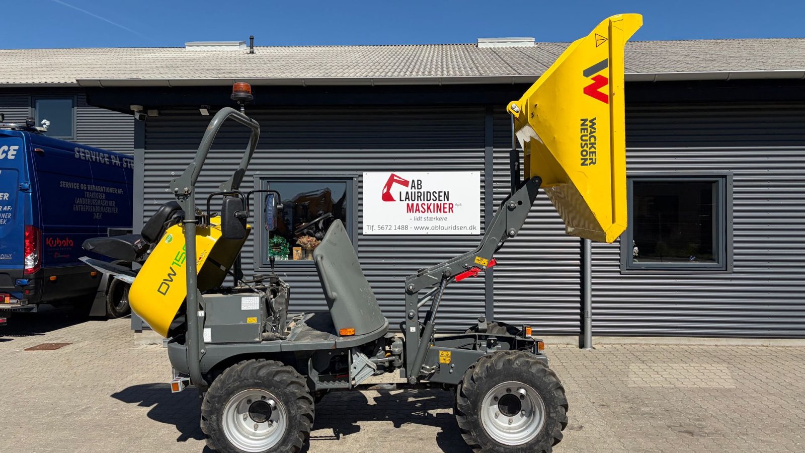 Muldenkipper del tipo Wacker Neuson DW15e, Gebrauchtmaschine In Rønnede (Immagine 1)