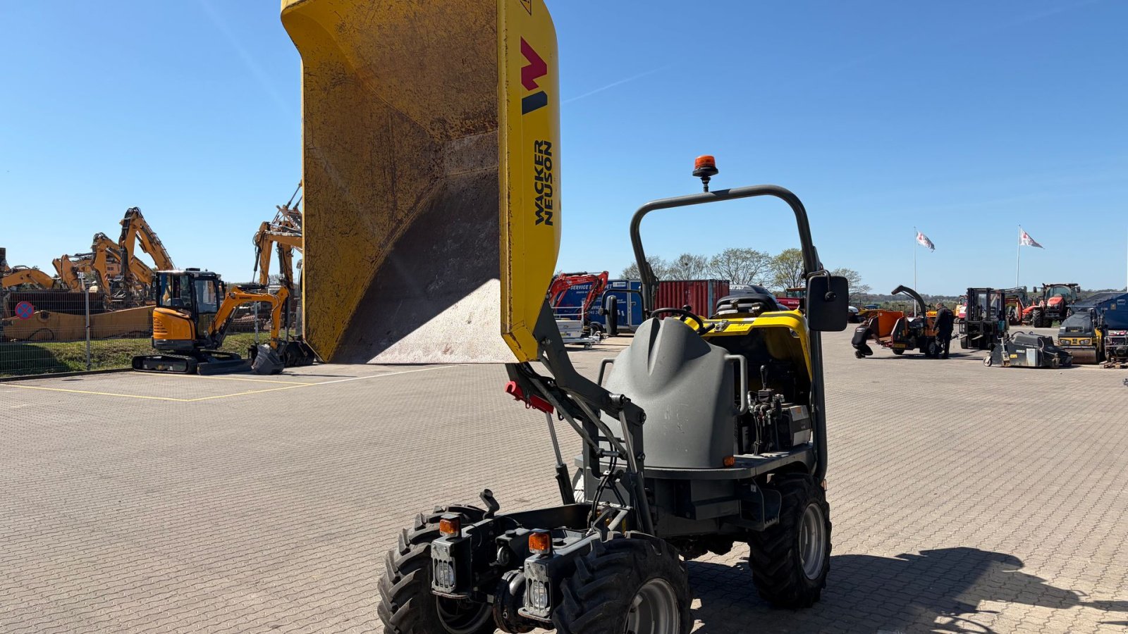 Muldenkipper del tipo Wacker Neuson DW15e, Gebrauchtmaschine In Rønnede (Immagine 4)