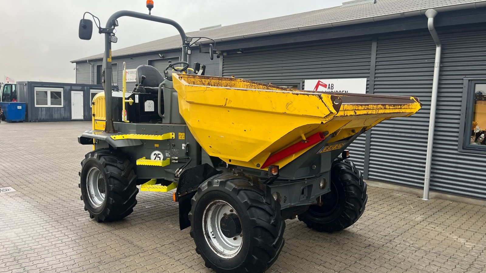 Muldenkipper tip Wacker Neuson DW60 6Tons dumper med drejelad, Gebrauchtmaschine in Rønnede (Poză 2)