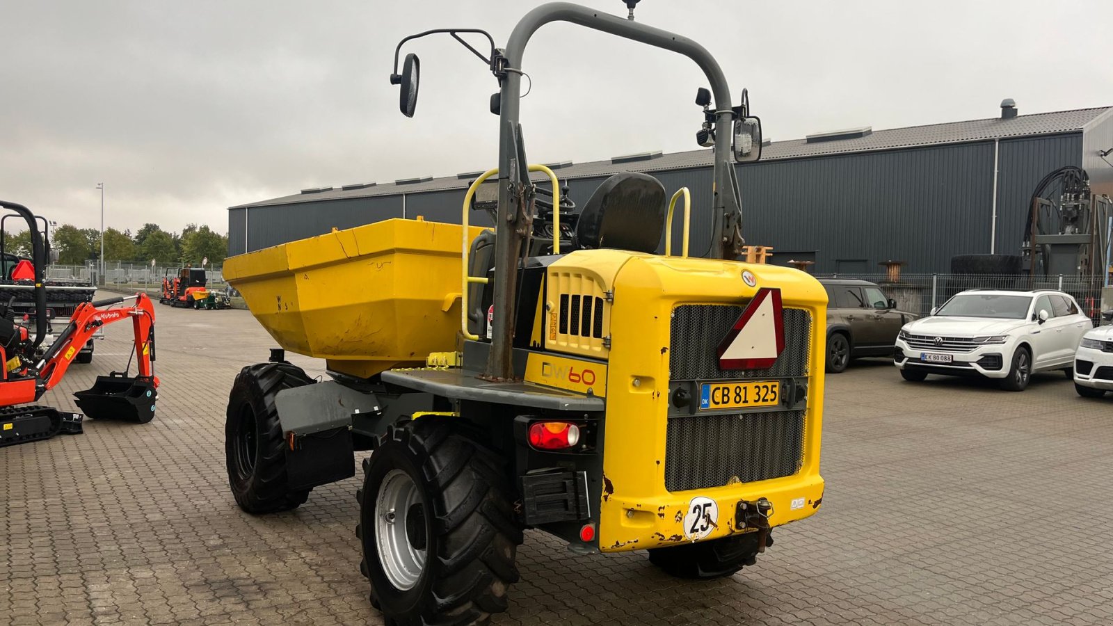 Muldenkipper tip Wacker Neuson DW60 6Tons dumper med drejelad, Gebrauchtmaschine in Rønnede (Poză 5)