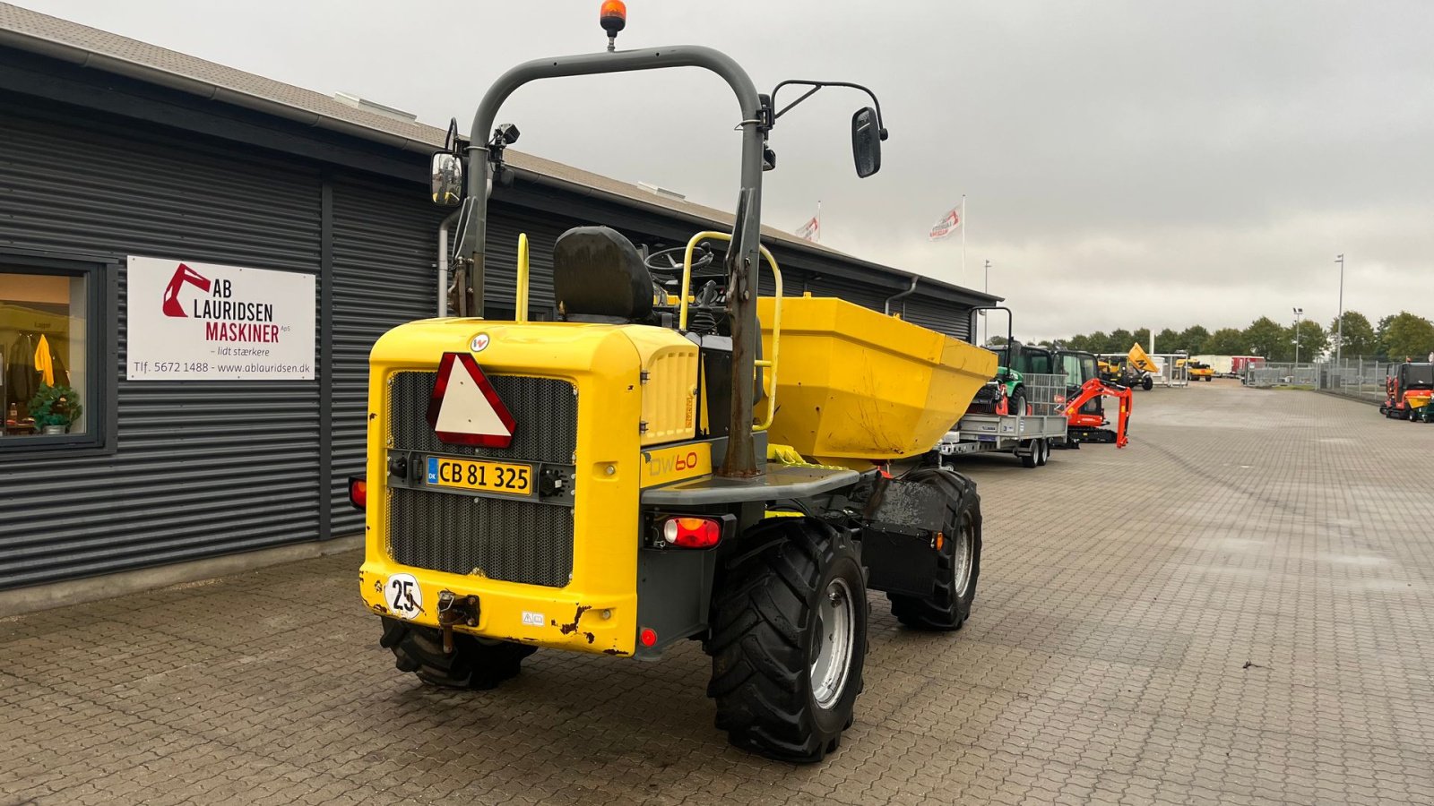 Muldenkipper tip Wacker Neuson DW60 6Tons dumper med drejelad, Gebrauchtmaschine in Rønnede (Poză 7)
