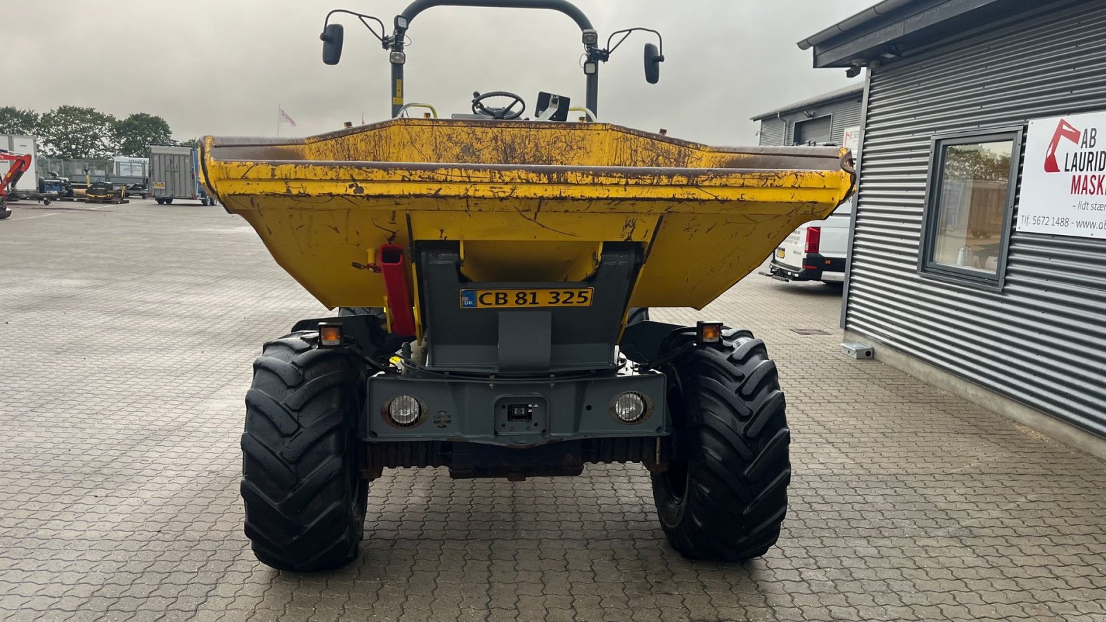 Muldenkipper tip Wacker Neuson DW60 6Tons dumper med drejelad, Gebrauchtmaschine in Rønnede (Poză 3)