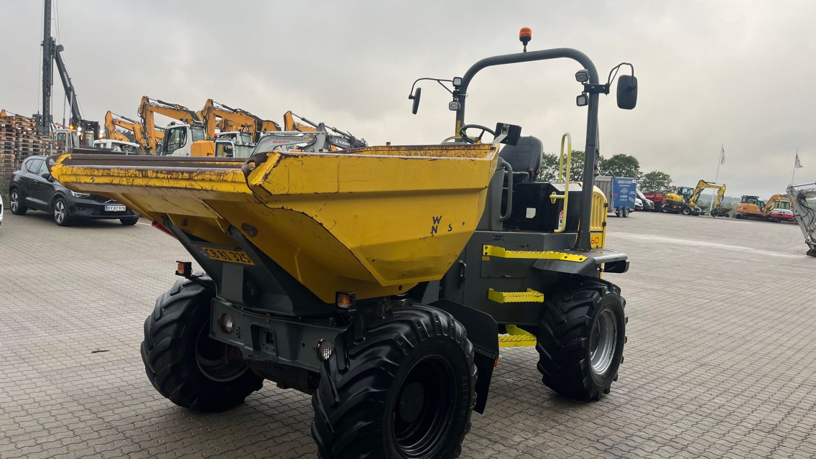Muldenkipper tip Wacker Neuson DW60 6Tons dumper med drejelad, Gebrauchtmaschine in Rønnede (Poză 4)