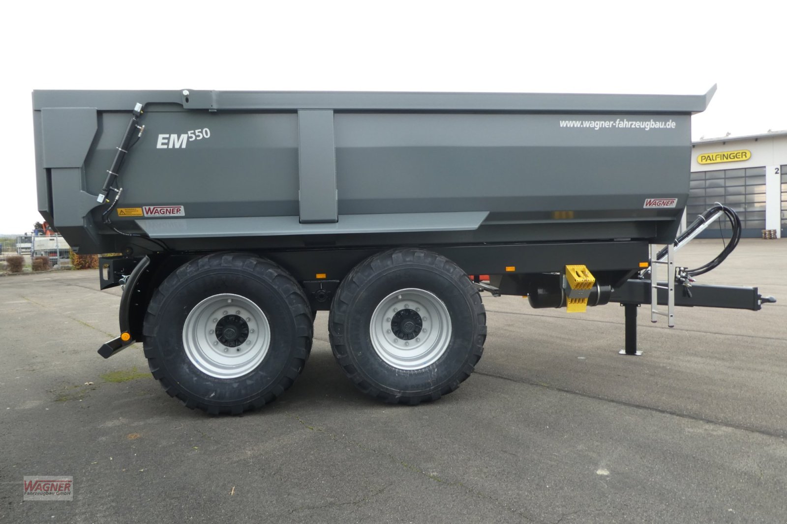 Muldenkipper typu Wagner EM-550, Neumaschine v Deiningen (Obrázek 9)