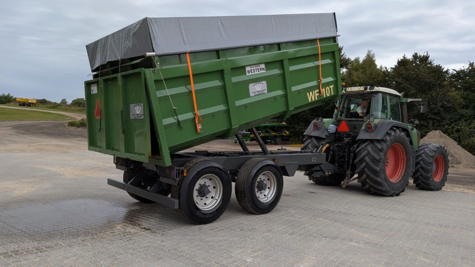 Muldenkipper типа Western WF12TL Kornvogn, Gebrauchtmaschine в Mariager (Фотография 5)