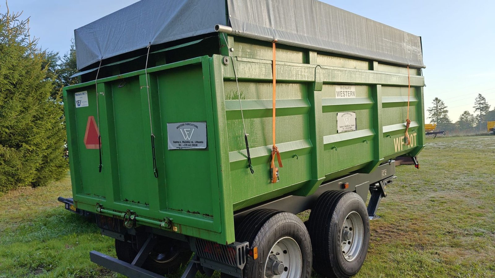 Muldenkipper типа Western WF12TL Kornvogn, Gebrauchtmaschine в Mariager (Фотография 7)