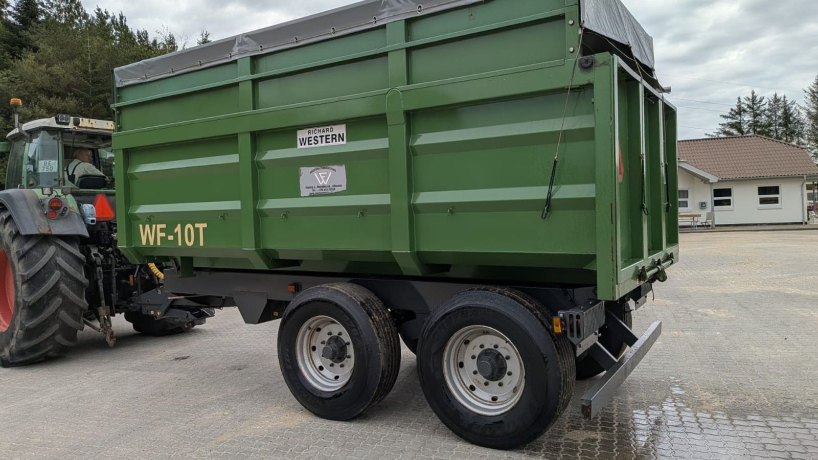 Muldenkipper типа Western WF12TL Kornvogn, Gebrauchtmaschine в Mariager (Фотография 4)