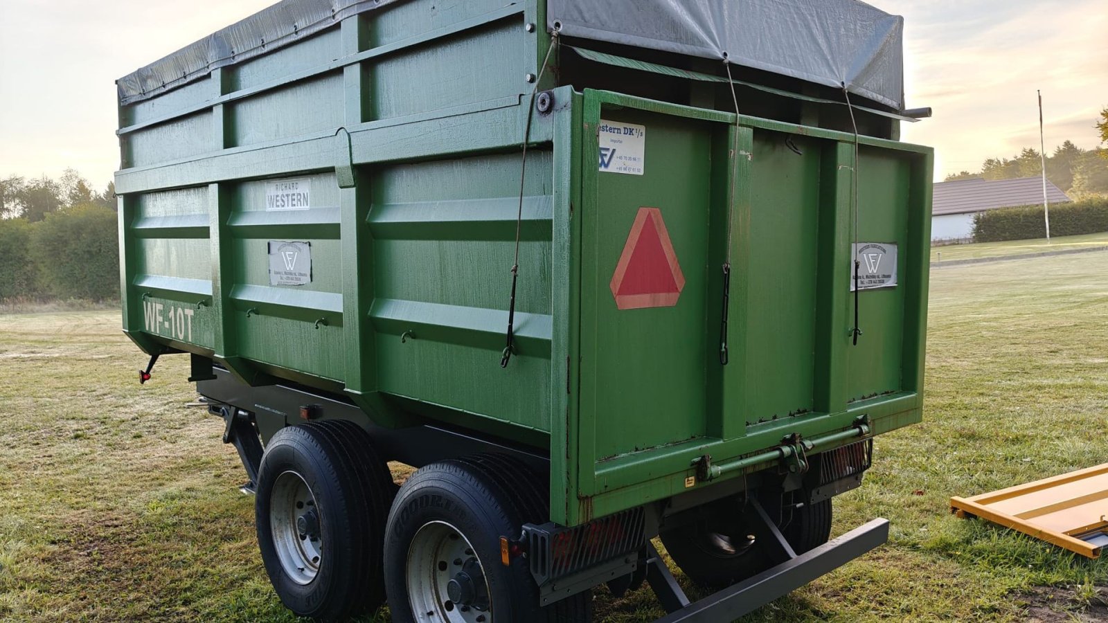 Muldenkipper типа Western WF12TL Kornvogn, Gebrauchtmaschine в Mariager (Фотография 8)