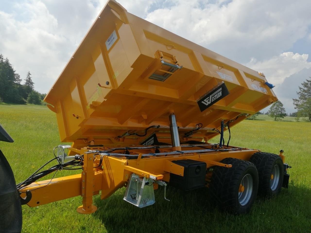 Muldenkipper типа Western WF16DLSR2 tipvogn, Gebrauchtmaschine в Viborg (Фотография 4)