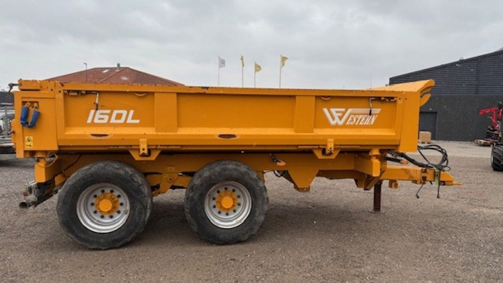 Muldenkipper Türe ait Western WF16DLSR2 WF16DLSR2, Gebrauchtmaschine içinde Nørresundby (resim 2)