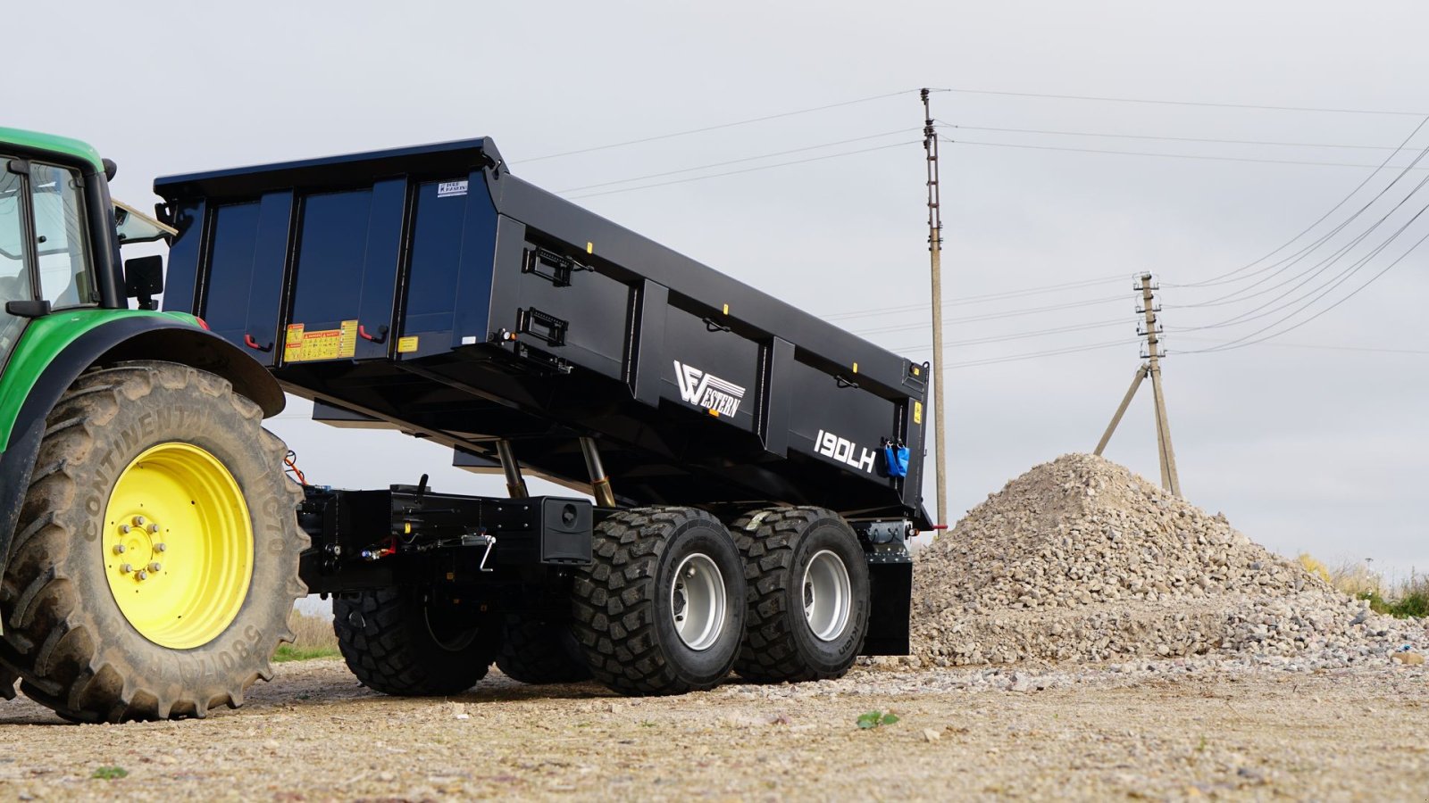 Muldenkipper of the type Western WF19DL Vinter Tilbud med Kombi Bremser, Gebrauchtmaschine in Mariager (Picture 1)