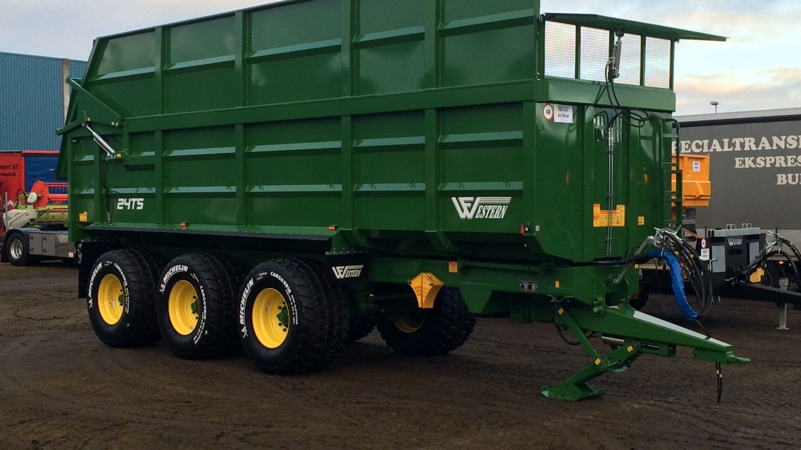 Muldenkipper typu Western WF24TL Tipvogn, Gebrauchtmaschine v Mariager (Obrázek 13)