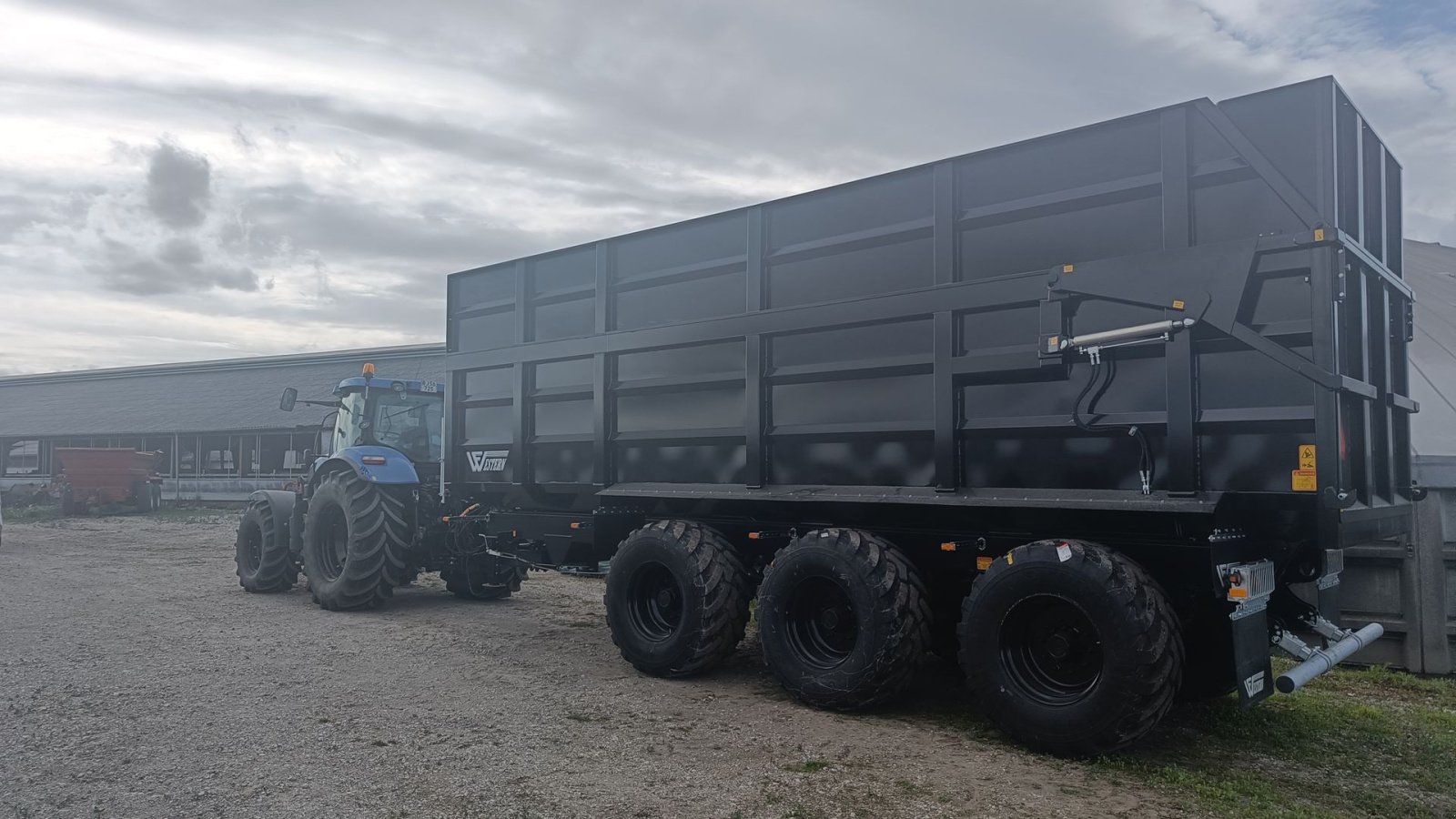 Muldenkipper typu Western WF24TL Tipvogn, Gebrauchtmaschine v Mariager (Obrázek 8)