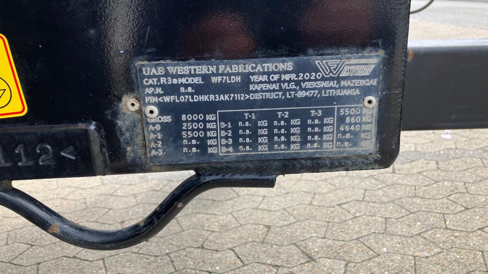 Muldenkipper типа Western WF7LDH, Gebrauchtmaschine в Aulum (Фотография 11)