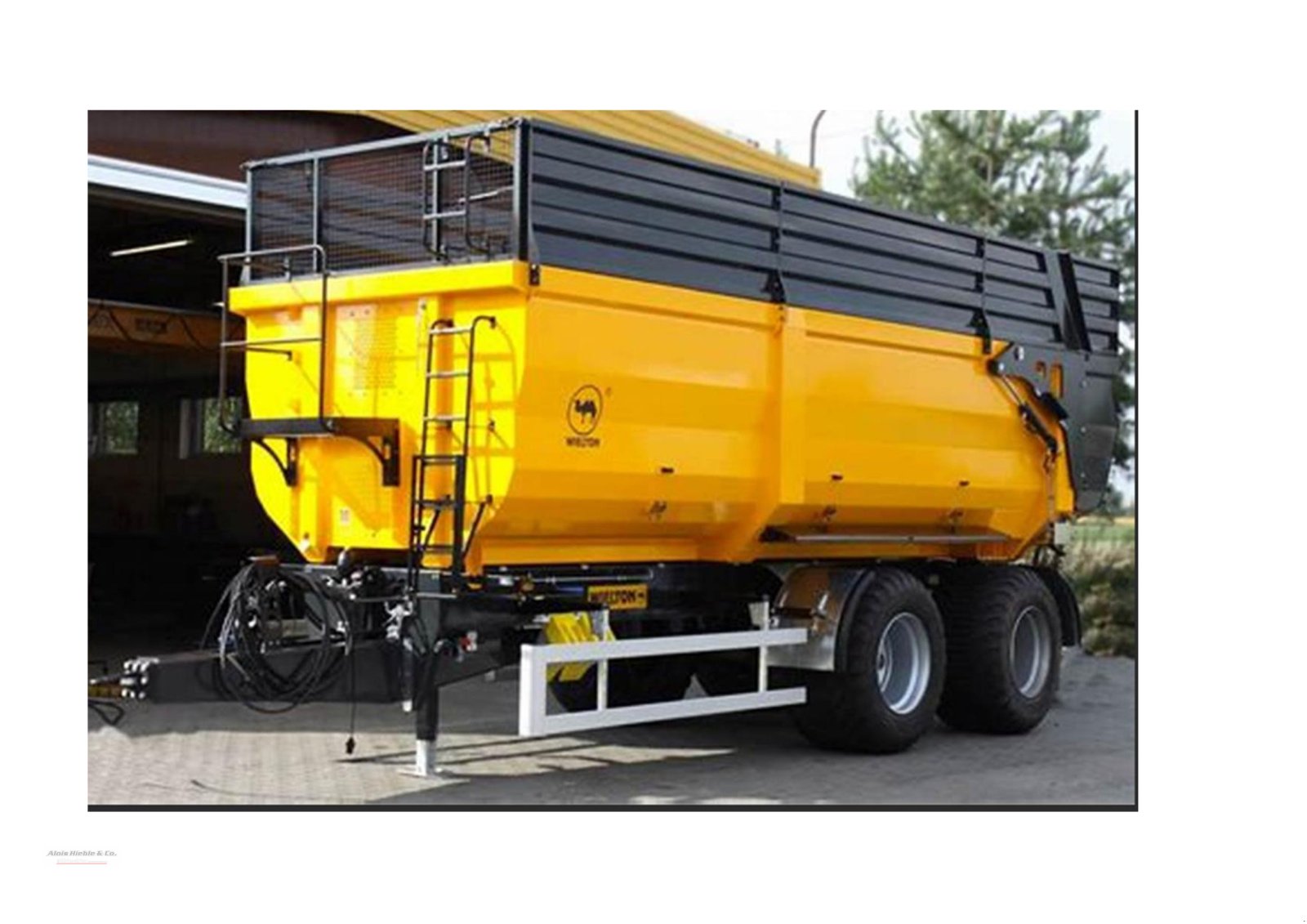 Muldenkipper typu WIELTON PRC-2 HP / W 18 P, Neumaschine v Tapfheim (Obrázek 2)