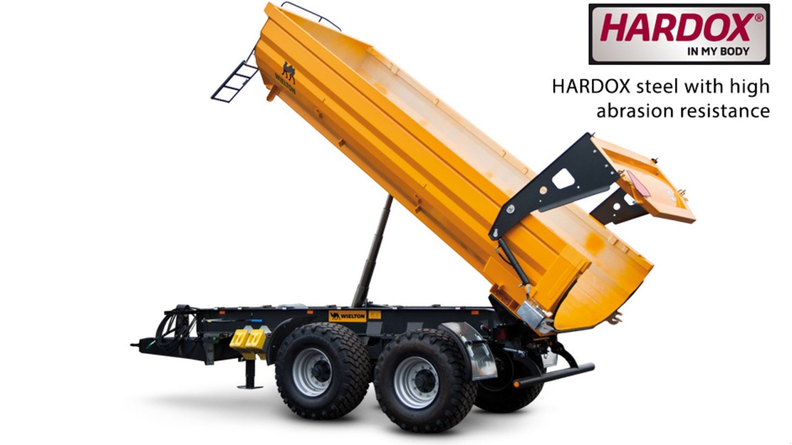 Muldenkipper typu WIELTON W18BK Entreprenørvogn i Hardox, Gebrauchtmaschine v Aabenraa (Obrázek 1)