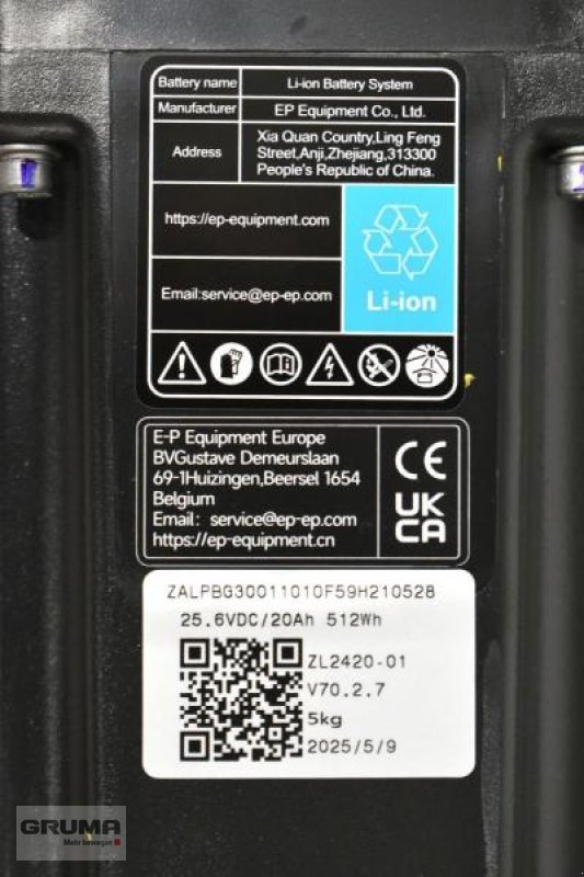 Niederhubwagen типа Baoli EP 15-03 ION, Gebrauchtmaschine в Friedberg-Derching (Фотография 5)