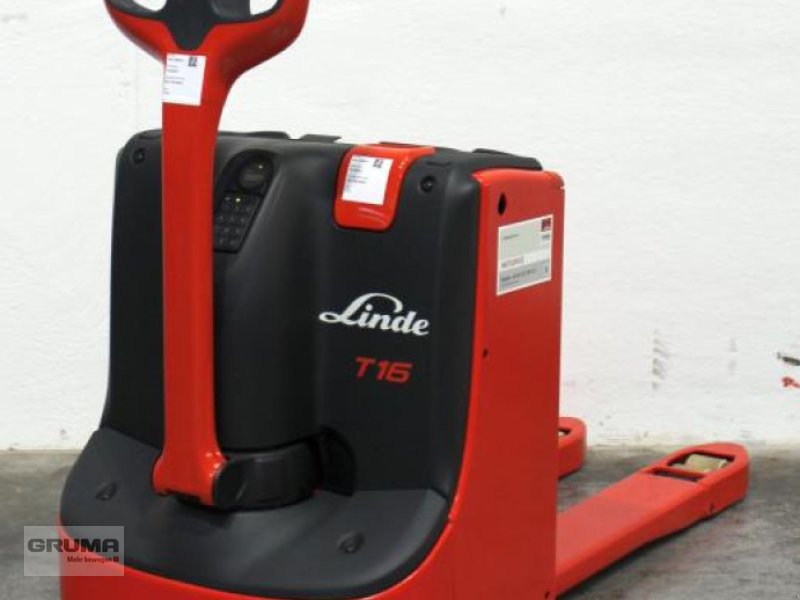 Niederhubwagen des Typs Linde T 16 1152-02, Gebrauchtmaschine in Friedberg-Derching (Bild 1)