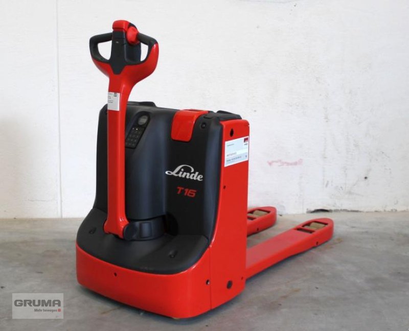 Niederhubwagen des Typs Linde T 16 1152, Gebrauchtmaschine in Friedberg-Derching (Bild 6)