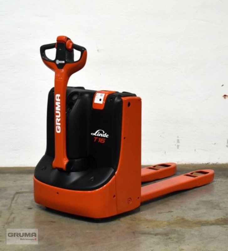 Niederhubwagen des Typs Linde T 16 1152, Gebrauchtmaschine in Friedberg-Derching (Bild 1)