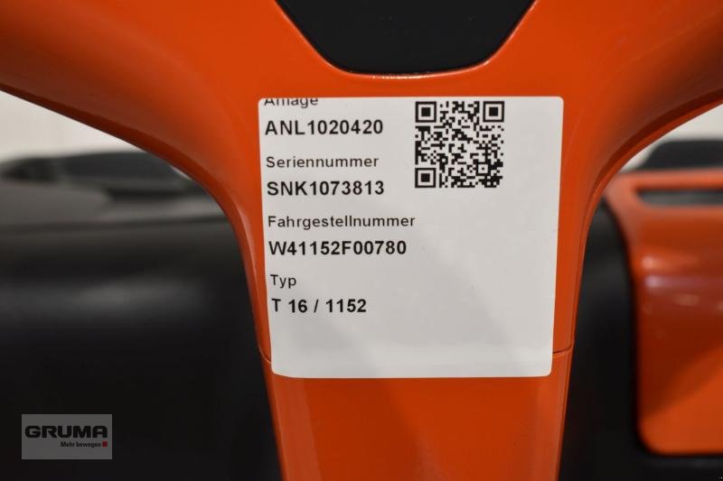 Niederhubwagen des Typs Linde T 16 1152, Gebrauchtmaschine in Friedberg-Derching (Bild 5)