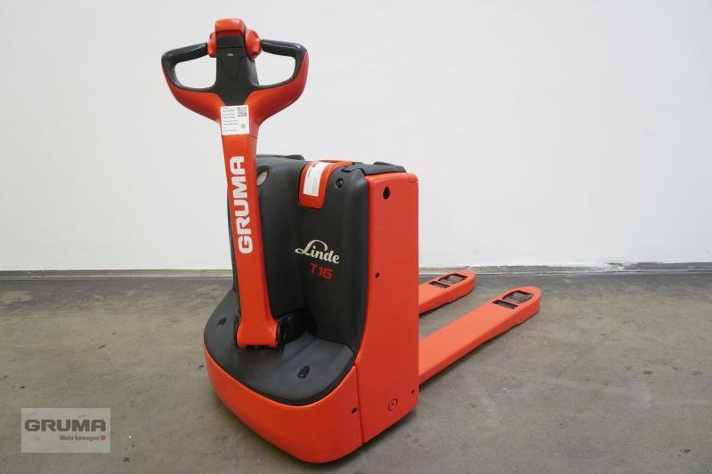 Niederhubwagen des Typs Linde T 16 1152, Gebrauchtmaschine in Friedberg-Derching (Bild 1)