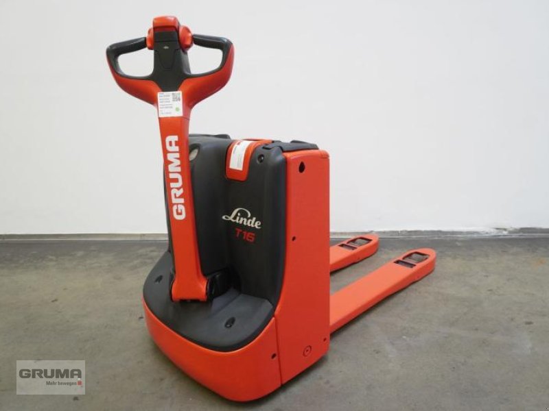 Niederhubwagen des Typs Linde T 16 1152, Gebrauchtmaschine in Friedberg-Derching (Bild 1)