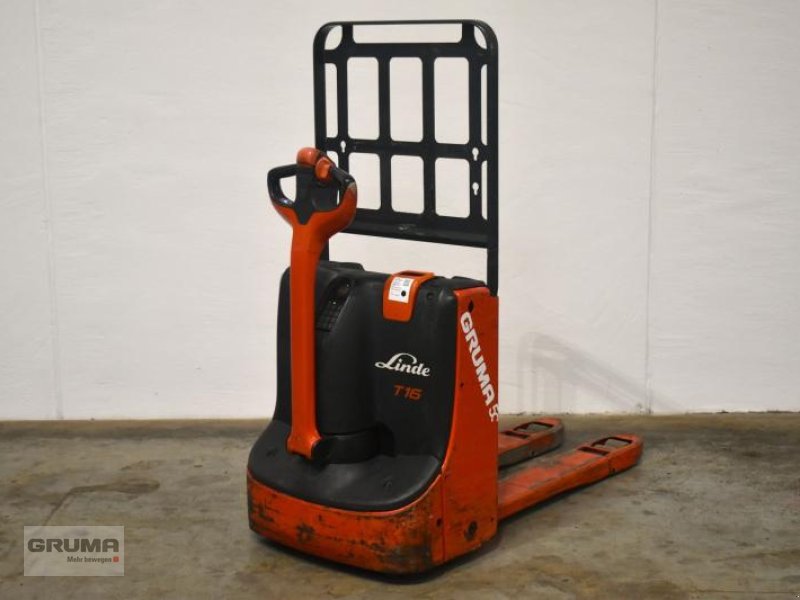 Niederhubwagen del tipo Linde T 16 1152, Gebrauchtmaschine In Friedberg-Derching (Immagine 1)