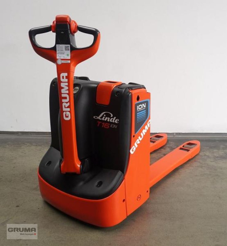 Niederhubwagen des Typs Linde T 16 ION 1152, Gebrauchtmaschine in Friedberg-Derching (Bild 5)