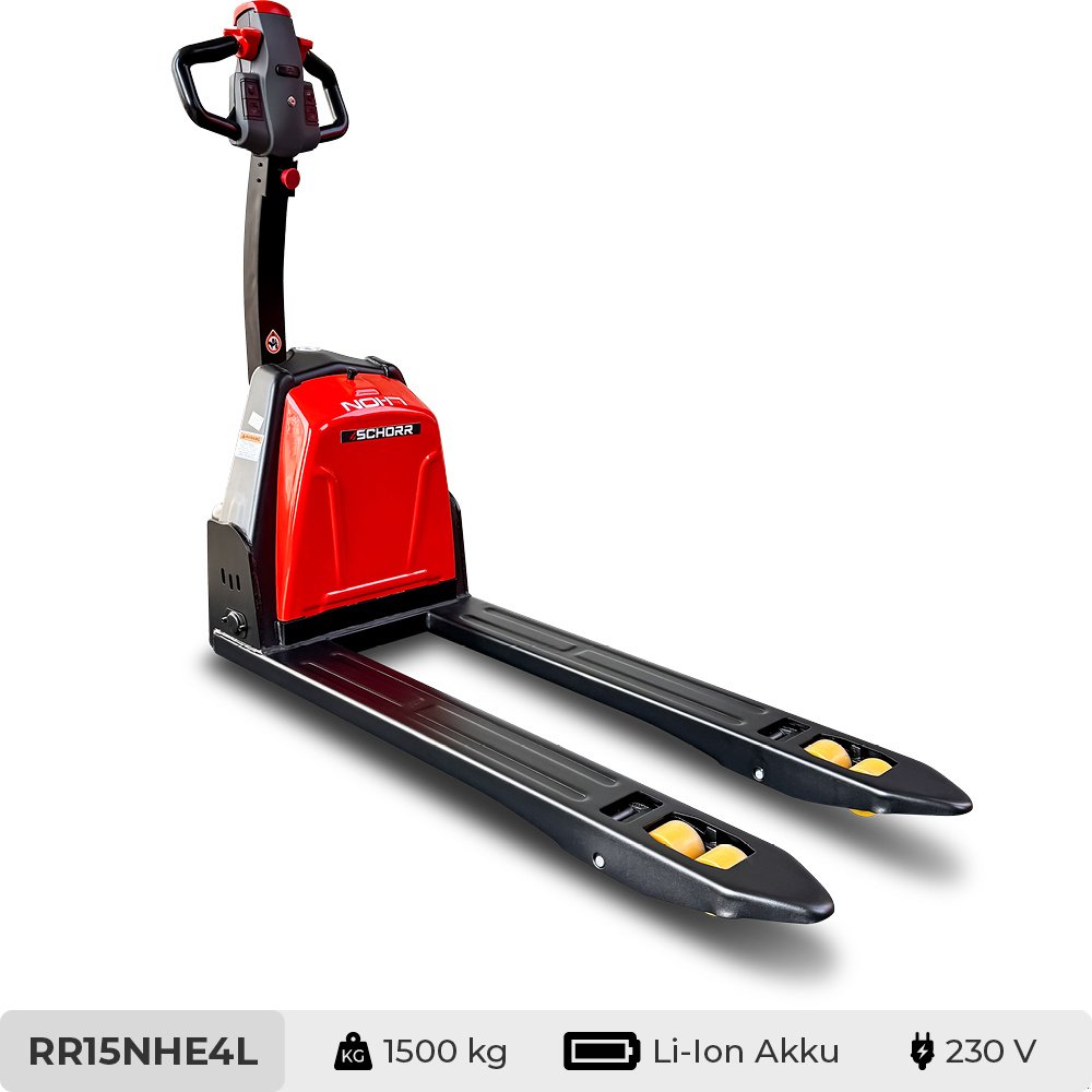 Niederhubwagen des Typs Schorr Elektro Niederhubwagen 1500KG NHE4L, Neumaschine in Schüttorf (Bild 2)