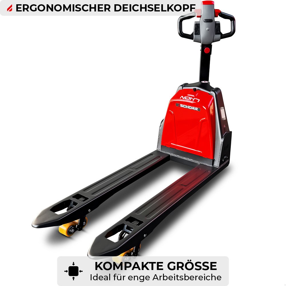 Niederhubwagen des Typs Schorr Elektro Niederhubwagen 1500KG NHE4L, Neumaschine in Schüttorf (Bild 7)