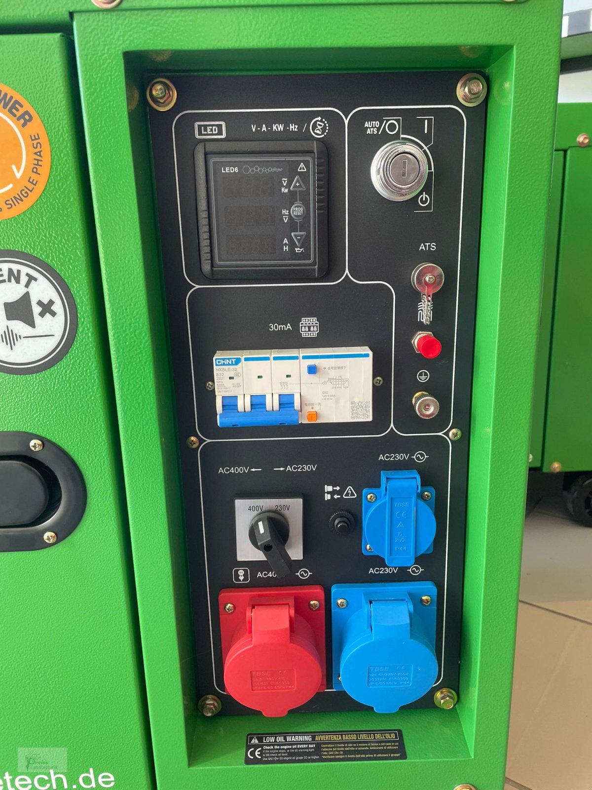 Notstromaggregat typu Aggretech T9000FULL, Neumaschine v Bad Kötzting (Obrázek 4)