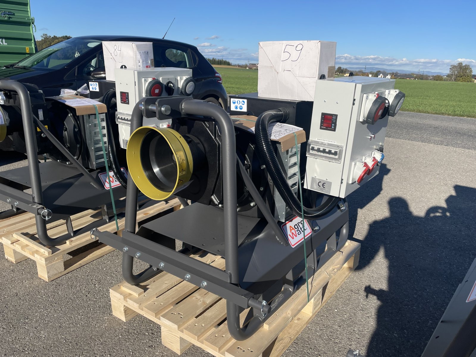Notstromaggregat des Typs AgroWatt Daru UT 59L - 64kVA, Neumaschine in Steinerkirchen (Bild 1)