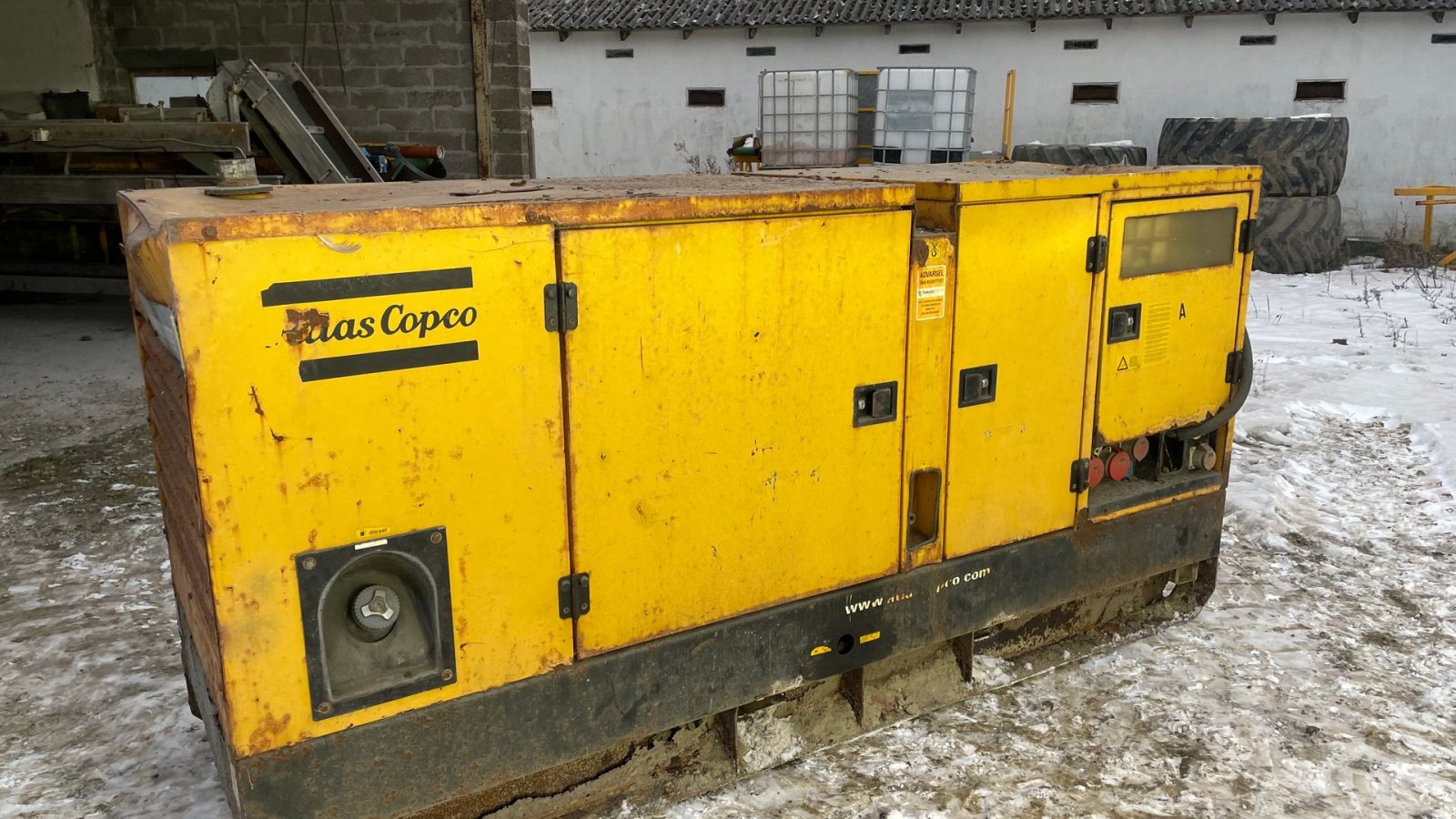 Notstromaggregat от тип Atlas Copco Generator, Gebrauchtmaschine в Hårlev (Снимка 1)