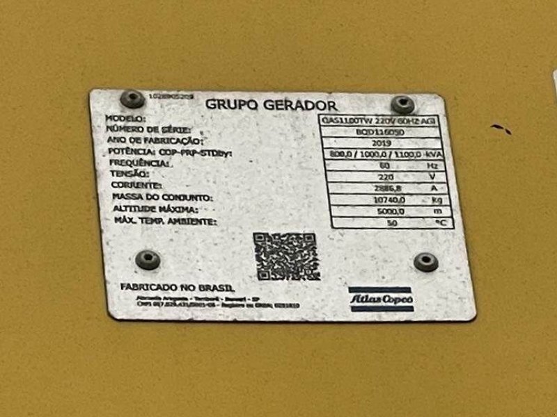 Notstromaggregat of the type Atlas Copco QAC 1100 TWIN-POWER, Gebrauchtmaschine in Waregem (Picture 1)