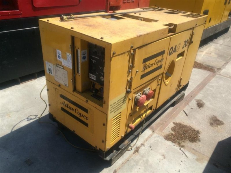 Notstromaggregat du type Atlas Copco QAS 20 Kubota 20 kVA Silent generatorset, Gebrauchtmaschine en VEEN (Photo 1)