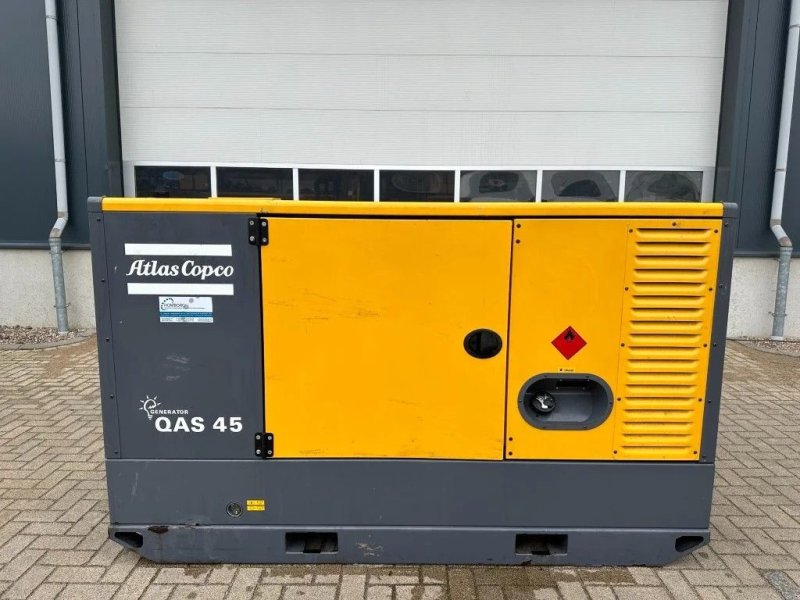 Notstromaggregat van het type Atlas Copco QAS 45 Perkins Stamford 50 kVA Silent Rental generatorset, Gebrauchtmaschine in VEEN (Foto 1)