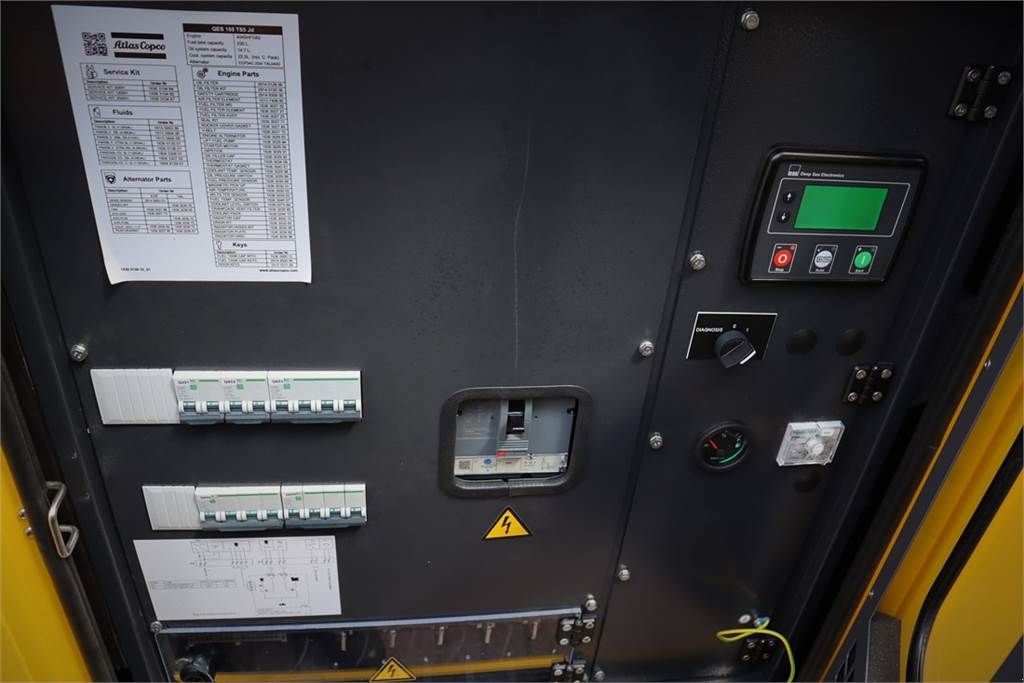 Notstromaggregat des Typs Atlas Copco QES 105 JD S3A ESF Valid inspection, *Guarantee! D, Gebrauchtmaschine in Groenlo (Bild 10)