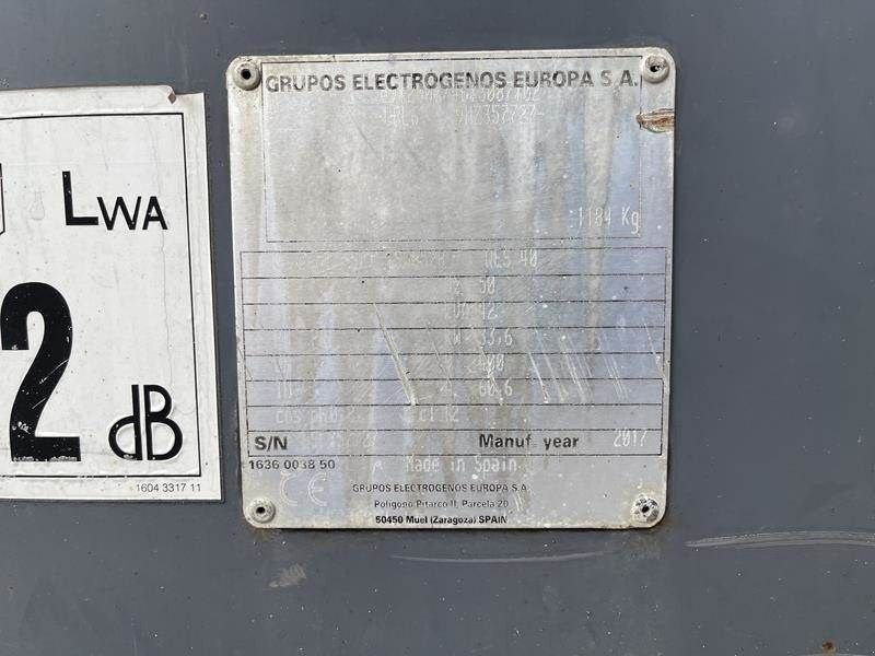 Notstromaggregat of the type Atlas Copco QES 40 KD, Gebrauchtmaschine in Waregem (Picture 10)