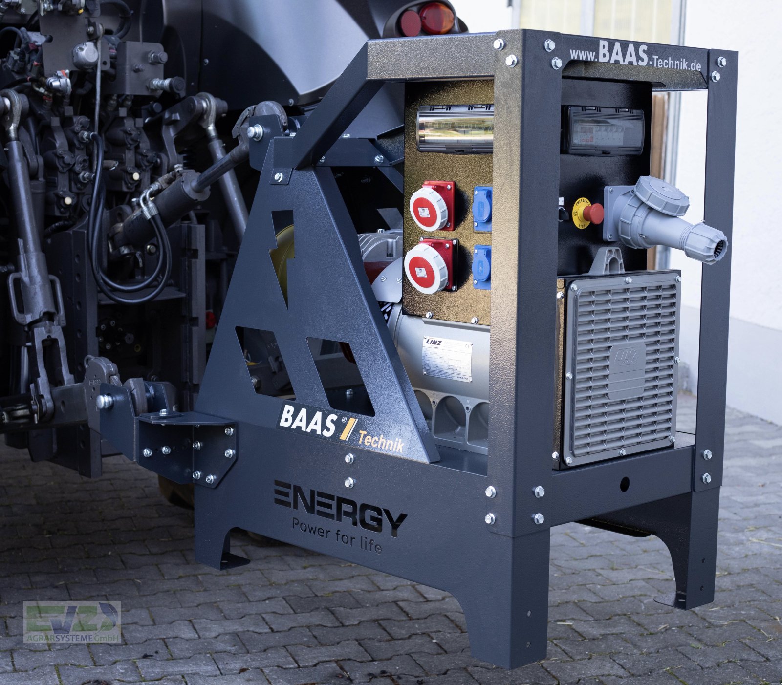 Notstromaggregat des Typs Baas BAAS Technik Zapfwellengenerator 42 kVA, Neumaschine in Ebersberg (Bild 1)