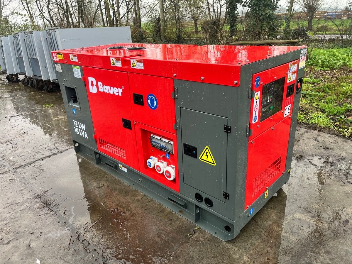 Notstromaggregat typu Bauer 12 kW / 16 kVa, Gebrauchtmaschine v Zoeterwoude (Obrázek 8)