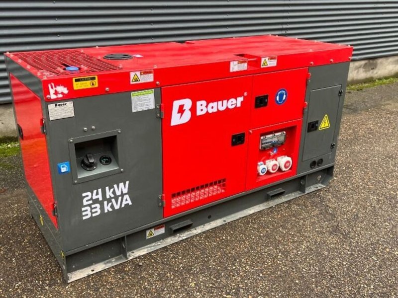 Notstromaggregat typu Bauer 24 KW / 33 KVA YHG-24 KW Diesel generator, Gebrauchtmaschine v Rødovre (Obrázek 1)