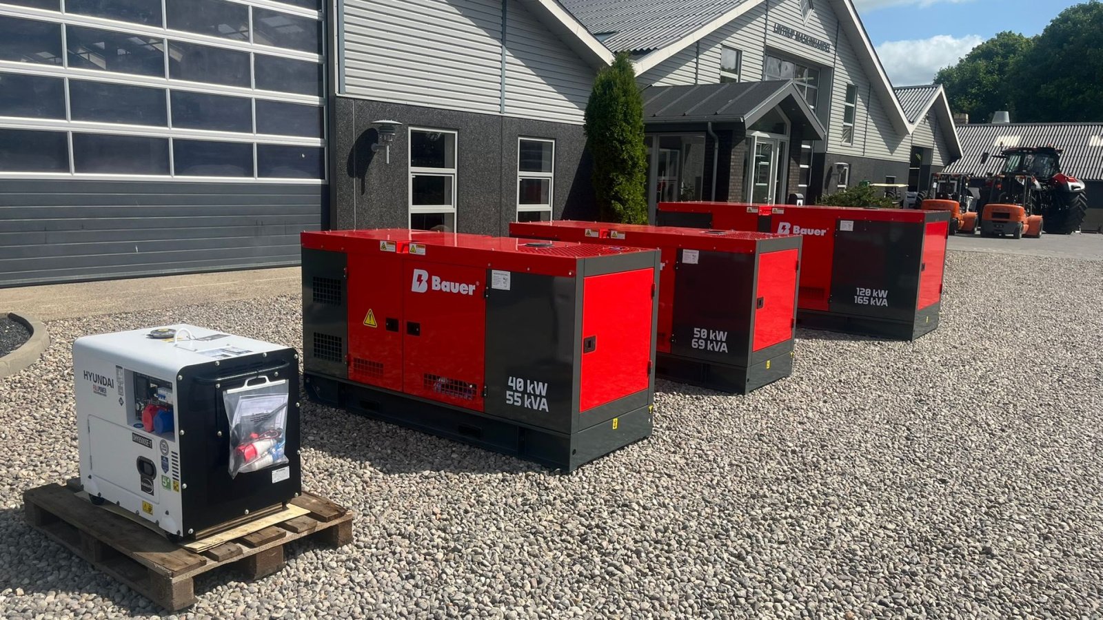 Notstromaggregat typu Bauer GFS-120 ATS, 120 kW/150 kVA Fabriksny generator, Gebrauchtmaschine v Lintrup (Obrázek 18)