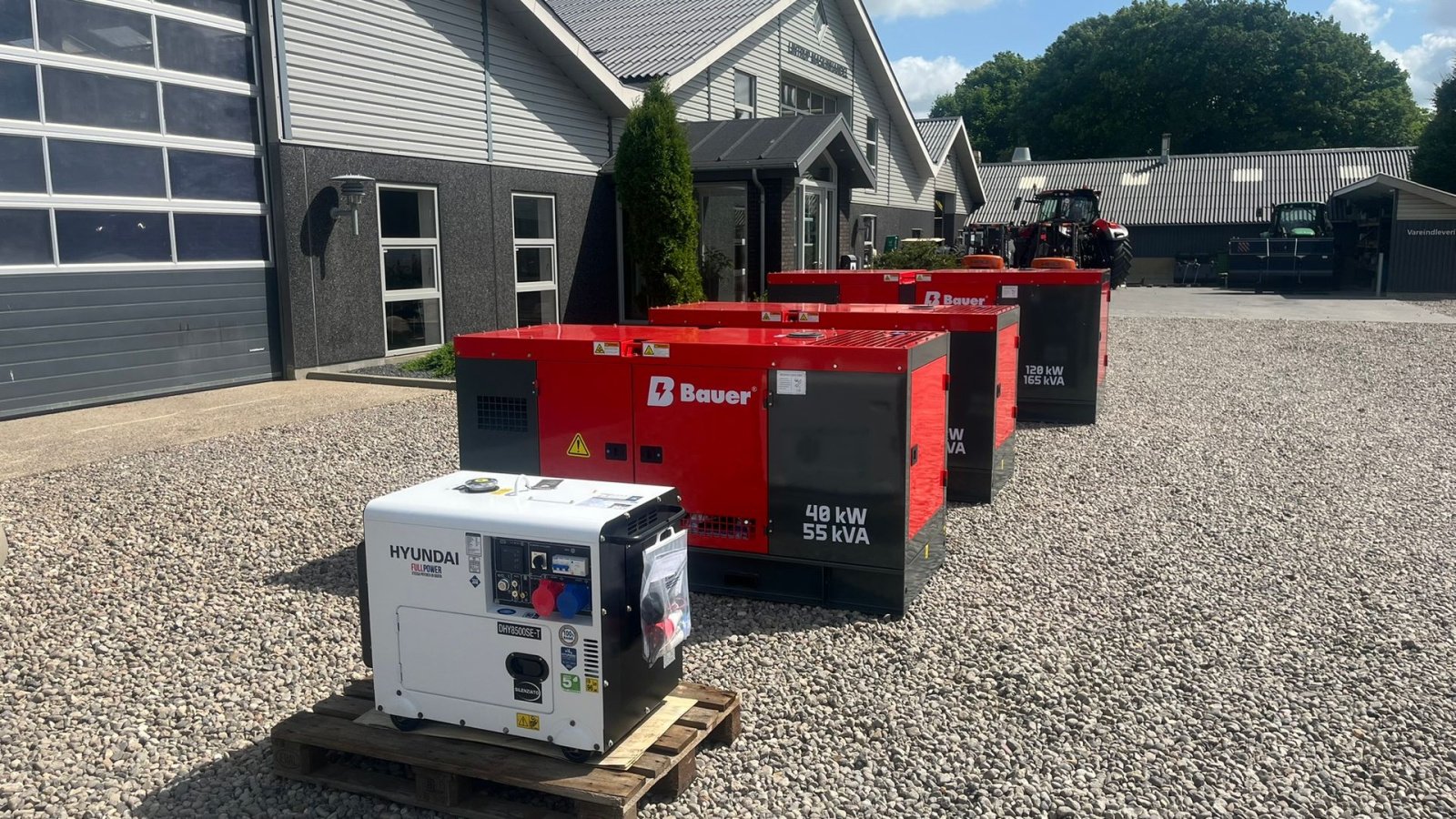 Notstromaggregat typu Bauer GFS-120 ATS, 120 kW/150 kVA Fabriksny generator, Gebrauchtmaschine v Lintrup (Obrázek 19)