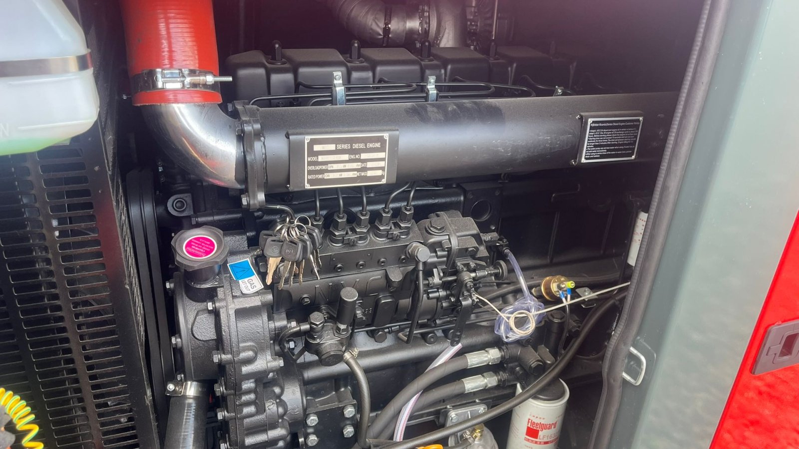 Notstromaggregat typu Bauer GFS-120 ATS, 120 kW/150 kVA Fabriksny generator, Gebrauchtmaschine v Lintrup (Obrázek 4)